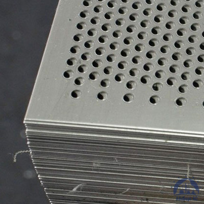 Лист перфорированный Rv 3,5-5,25 1х1000х2000 мм алюминиевый