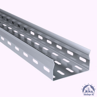 Лоток кабельный перфорированный 500х100 оцинкованный s=1.0 купить  в Уфе