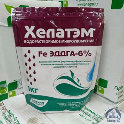 Удобрение ХЕЛАТЭМ Fe 6 Fe EDDHA (ЭДДГА) 6 % купить  в Уфе
