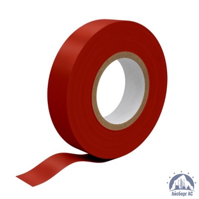 Лента изоляционная ПВХ (Полимерпак) 15 мм красная купить  в Уфе