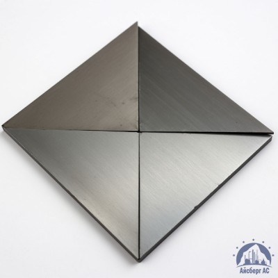 Косынка металлическая 45 мм 250х450 мм сталь 09г2с