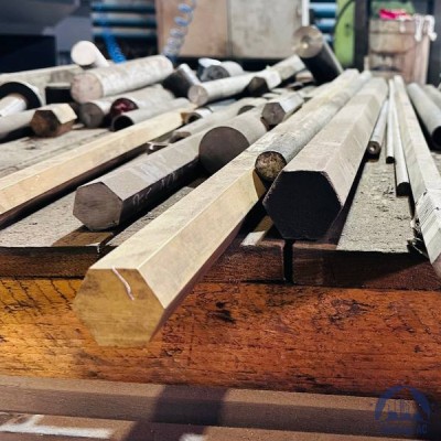 Шестигранник латунный 45 мм ЛС59-1 ГОСТ 2060-2006 купить в Уфе